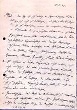 Eigenh. Notizen v. 15. Mai 1945 - AEK, CR II 25. 18, 3. 