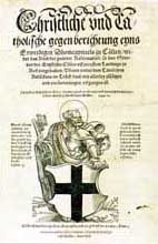 Druck, Köln 1544, Titelblatt-Erzb. Diözesan- und Dombibliothek, Ae 266. 